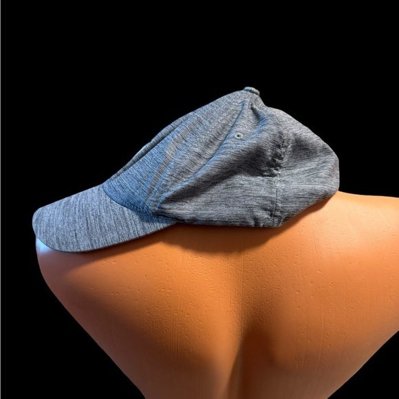 Hurley Blue Gray FlexFit Hat Icon Logo Fitted Cap Skater Surfer Beach - Picture 9 of 12